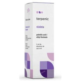 TERPENIC Aceite Esencial Absoluto de Violeta 2ml. Antiestrés, Reafirmante, Descongestionante, Regulador Circulatorio