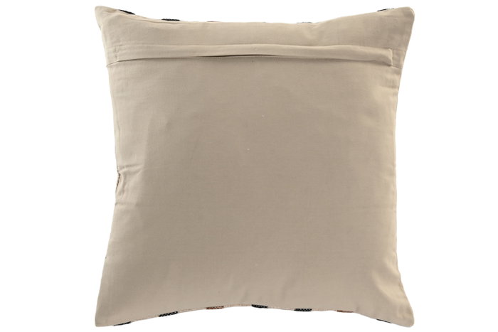 DKD Home Decor Cojín Algodón Velvet Natural 45x45 cm