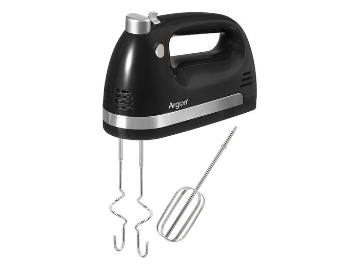 Argon Batidora Doble Varilla 400W Negro 22 x 9.5 x 25 cm (Set de 6)