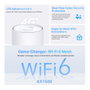 TP-Link Deco X10-4G Enrutador de Malla Wi-Fi 6 Mesh-System Blanco, Doble Banda AX1500 hasta 1500 Mbps, Cobertura hasta 190 m2, con 4G, Compatible con Alexa