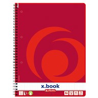 herlitz Collegeblock A4 70g/m² 80 hojas cuadriculado con márgenes