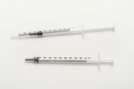 Covetrus Jeringa 1 mL 3 Cuerpos Sin Espacio Muerto 100 Unidades