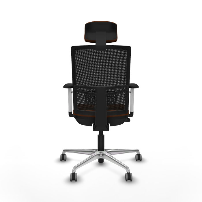 PIQUERAS Y CRESPO Silla de oficina Yunquera con mecanismo Sincro/Traslack, Marrón y Negro PIQUERAS Y CRESPO Silla de oficina Yunquera con mecanismo Sincro/Traslack, Marrón y Negro