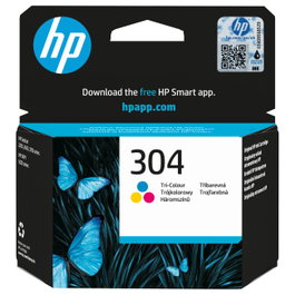 HP 304 Cartuchos de Tinta Originales (Cian, Magenta, Amarillo)