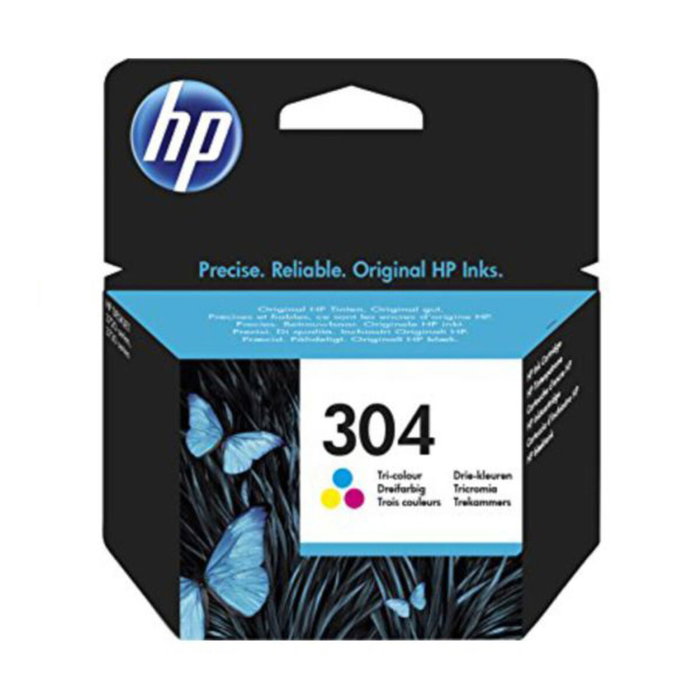 HP 304 Cartuchos de Tinta Originales (Cian, Magenta, Amarillo)
