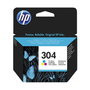 HP 304 Cartuchos de Tinta Originales (Cian, Magenta, Amarillo)