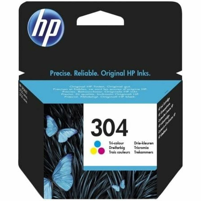 HP 304 Cartuchos de Tinta Originales (Cian, Magenta, Amarillo)