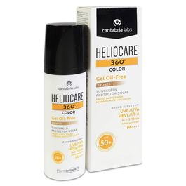 Heliocare 360° Color Protector Solar con Color Gel SPF50+ Bronze 50 ml
