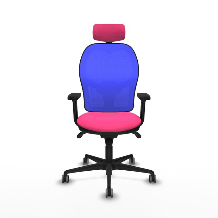 PIQUERAS Y CRESPO Silla de oficina Jorquera Rosa y Azul PIQUERAS Y CRESPO Silla de oficina Jorquera Rosa y Azul