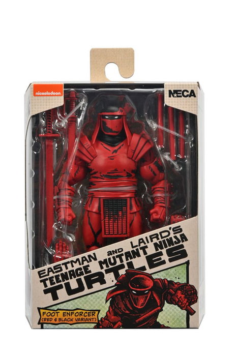 Tortugas Ninja (Mirage Comics) Figura Red and Black Foot Enforcer 18 cm
