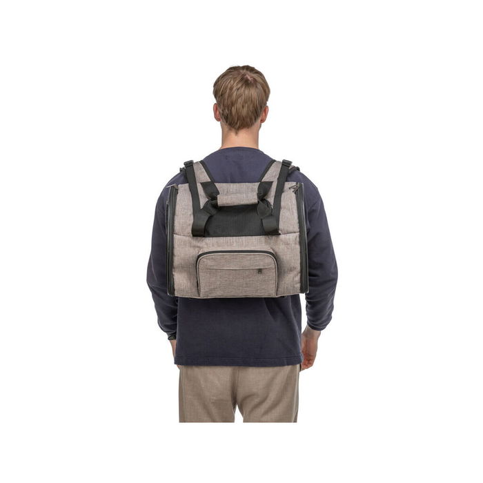 Bolso para Mascotas Trixie Marrón Beige 41 x 30 x 21 cm