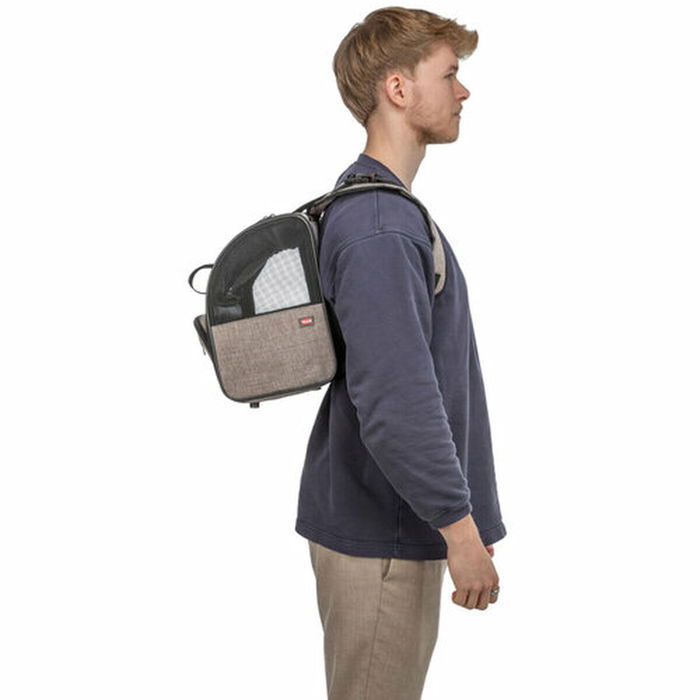 Bolso para Mascotas Trixie Marrón Beige 41 x 30 x 21 cm