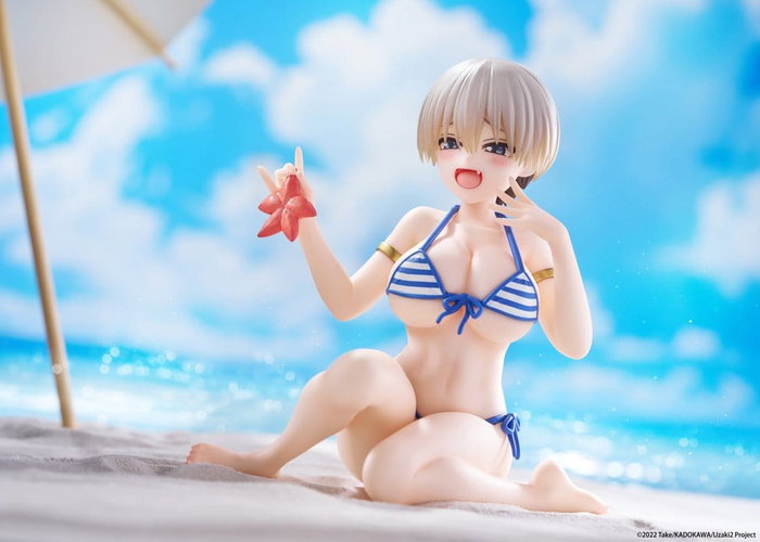 Taito Prize Figura Desktop Cute Hana Uzaki (Swim wear Ver.)