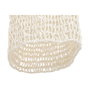 DKD Home Decor Lámpara de Techo de Fibra Trenzada Crudo 40x40x80 cm