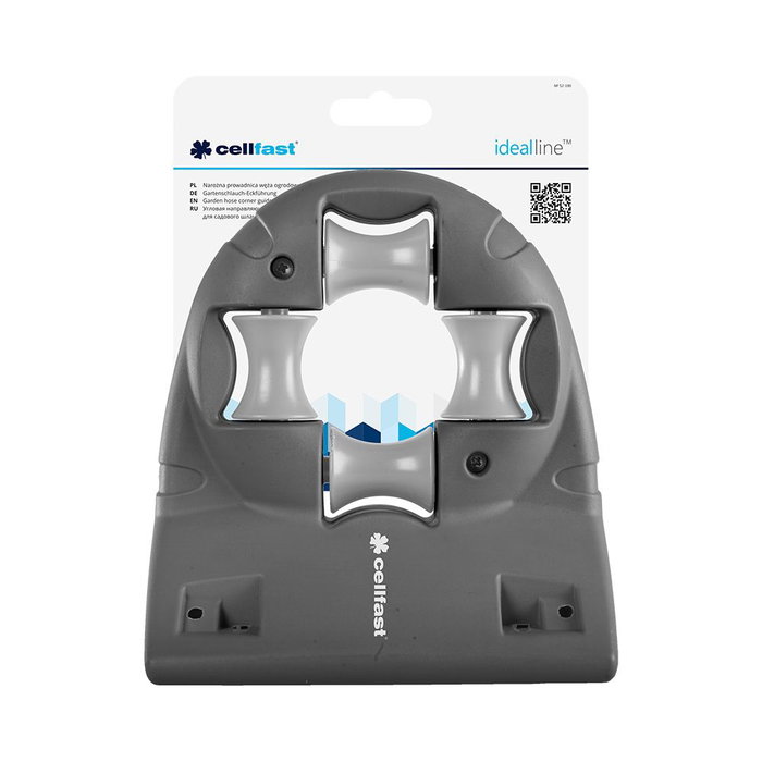 Cellfast Guía Esquinera para Manguera de Jardín Ø55 mm, Evita Enredos y Roce