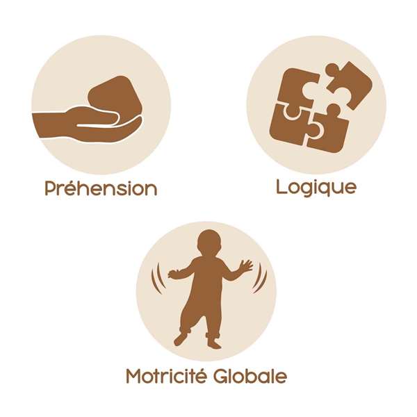 Smoby Little - Mesa de Actividades con Ábaco, 3 Engranajes, Rampa para Pelotas, Rodillo y Espejo, Juguete Educativo para Niños +1 Año