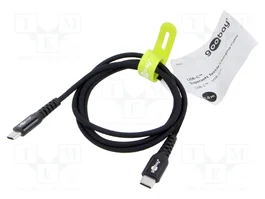 GOOBAY Cable USB 2.0 USB C a USB C de 1m Negro