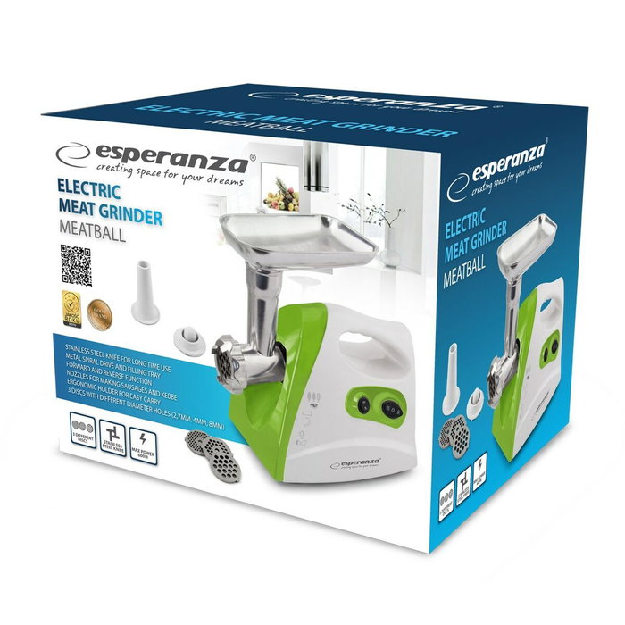 Esperanza Meatball EKM012G Blanco y Verde
