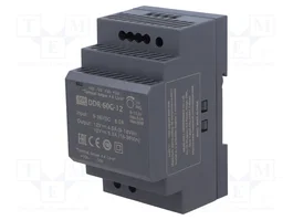 MEAN WELL DDR-60G-12 Convertidor DC/DC 60W 12V DC
