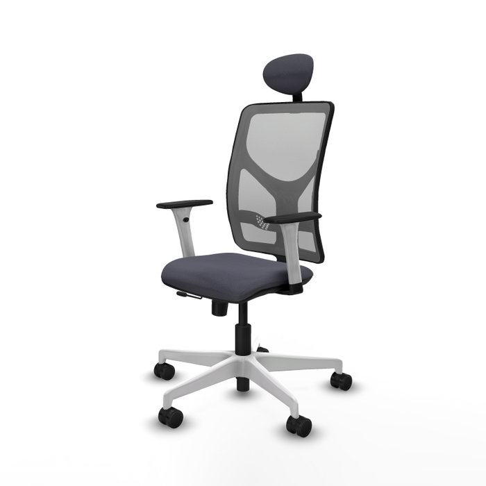 PIQUERAS Y CRESPO Silla de oficina Motilla Gris con mecanismo Sincro/Traslack PIQUERAS Y CRESPO Silla de oficina Motilla Gris con mecanismo Sincro/Traslack