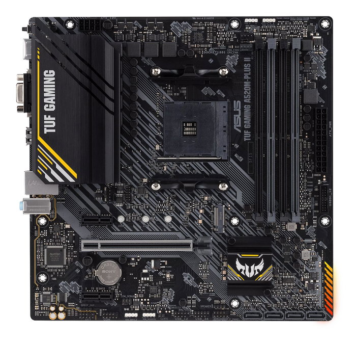 Asus TUF GAMING A520M-PLUS II AM4 DDR4 micro ATX