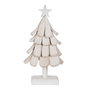 Figura Árbol Blanco Madera Paulonia 31 X 25 X 60 cm