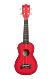 Ukelele Soprano Makala Rojo Sombreado Serie Delfín