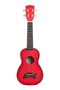 Ukelele Soprano Makala Rojo Sombreado Serie Delfín