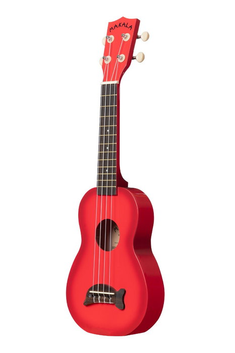 Ukelele Soprano Makala Rojo Sombreado Serie Delfín