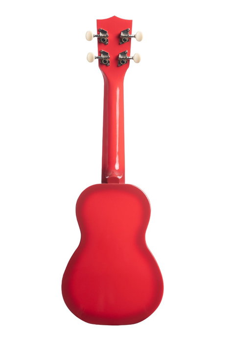 Ukelele Soprano Makala Rojo Sombreado Serie Delfín