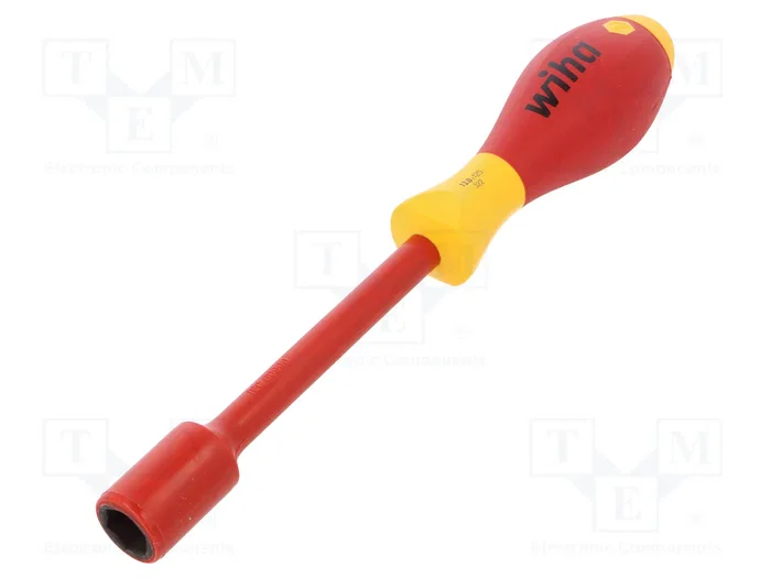 WIHA Destornillador aislado vasos 6 angulos HEX 13mm WIHA Destornillador aislado vasos 6 angulos HEX 13mm