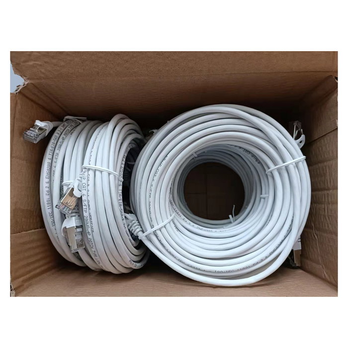 EQUIP Cable de Red Cat6 S/FTP LSZH 10m x9 Unidades Conectores RJ45 Blindado Blanco