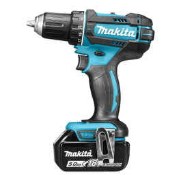 Makita DDF482RTJ Atornillador a batería 18V con 2 baterías BL1850B