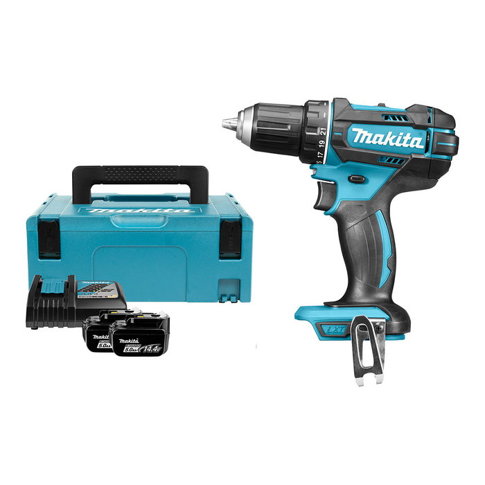 Makita DDF482RTJ Atornillador a batería 18V con 2 baterías BL1850B