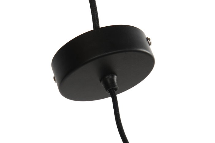 DKD Home Decor Lámpara de Techo Yute y Metal Natural