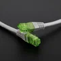 Nanocable Cable de Red CAT.6 UTP CCA 25 Metros, Conector RJ45 Macho en Ambos Extremos, AWG26, Hasta 10 Gbps, Color Gris