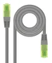 Nanocable Cable de Red CAT.6 UTP CCA 25 Metros, Conector RJ45 Macho en Ambos Extremos, AWG26, Hasta 10 Gbps, Color Gris