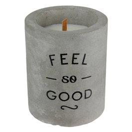 Home Deco Factory Vela de Cemento con Aroma