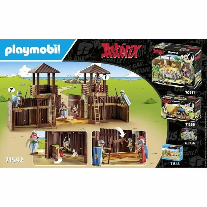 Playmobil Campamento de los Romanos, Astérix, 181 piezas Playmobil Campamento de los Romanos, Astérix, 181 piezas