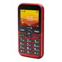 Doro Leva L10 Teléfono Móvil 4G Rojo - Pantalla 2.4", Cámara 2MP, Batería 1150mAh, Dual SIM