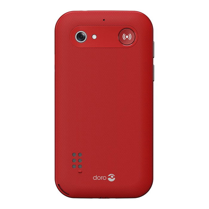 Doro Leva L10 Teléfono Móvil 4G Rojo - Pantalla 2.4", Cámara 2MP, Batería 1150mAh, Dual SIM