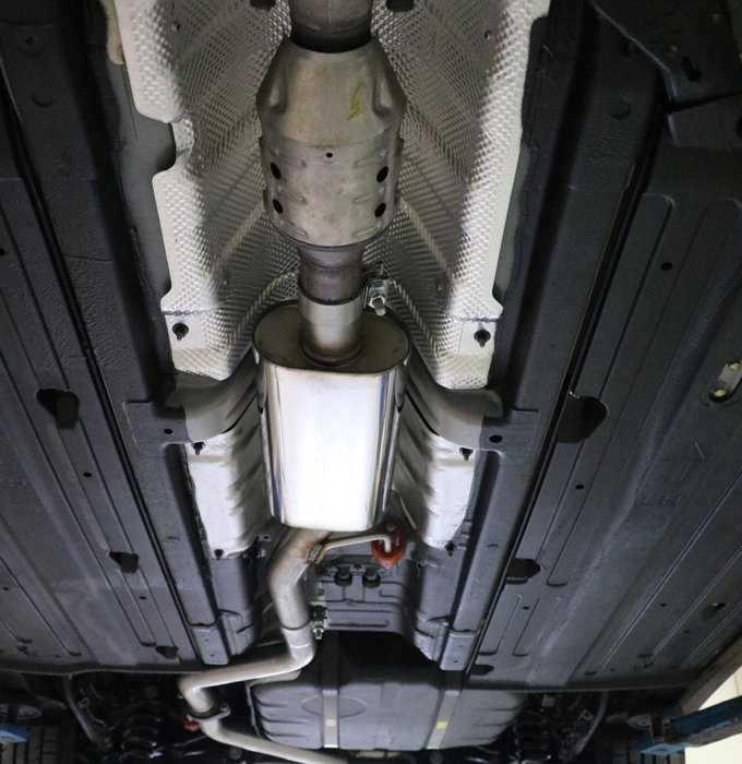 Fox Silenciador Delantero Silencioso para Hyundai i30 Turbo