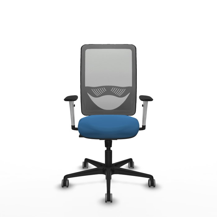 PIQUERAS Y CRESPO Silla de oficina Zulema Azul claro y Gris PIQUERAS Y CRESPO Silla de oficina Zulema Azul claro y Gris
