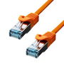 ProXtend CAT6A S/FTP CU LSZH Cable Ethernet Naranja 50cm