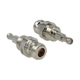 DeLOCK Adaptador N hembra a SMA hembra para montaje 88872