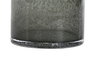 DKD Home Decor Jarrón de Cristal Verde 13,7x13,7x25,6 cm