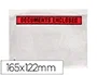 Q-connect Sobre Autoadhesivo Portadocumentos 165x122 mm Paquete de 100 Unidades