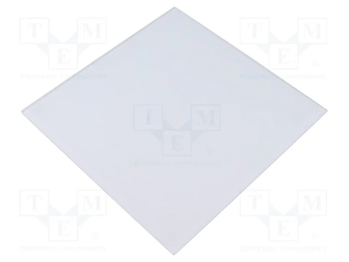 ORNO Panel decorativo de vidrio blanco mate 170x170x10mm ORNO Panel decorativo de vidrio blanco mate 170x170x10mm