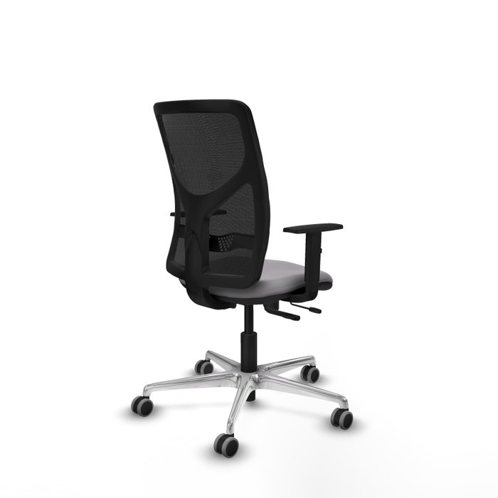 PIQUERAS Y CRESPO Silla de oficina Motilla Gris/Negro con mecanismo Sincro/Traslack PIQUERAS Y CRESPO Silla de oficina Motilla Gris/Negro con mecanismo Sincro/Traslack