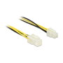 DeLOCK 84954 Cable de alimentación interna P4 de 4 pines a P4 de 4 pines, 30 cm